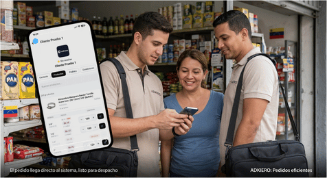 App para tomar pedidos con vendedores en Venezuela: qué debe tener